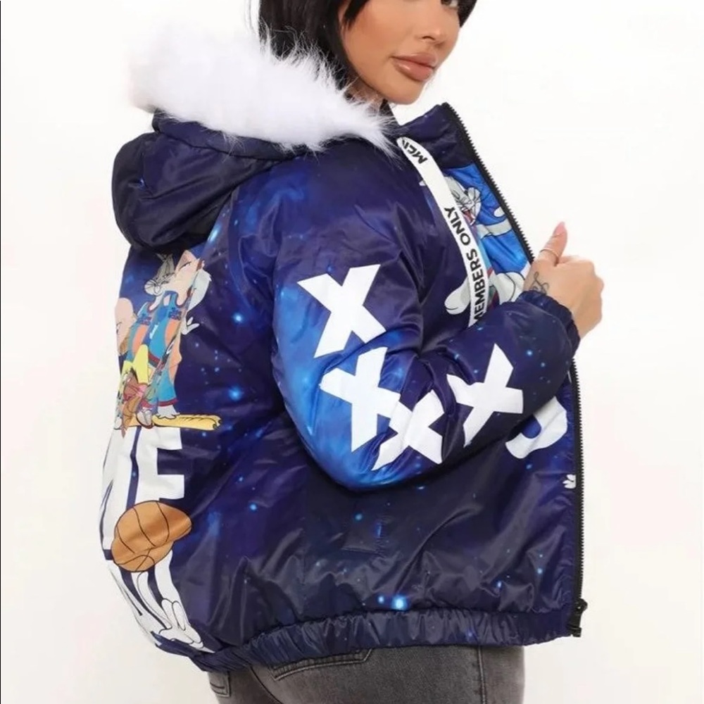 Members only space jam coat jacket - Picture 8 of 10